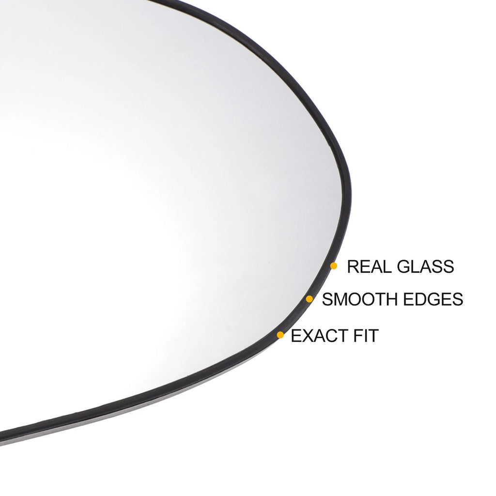 Right Side White Mirror Glass for Hyundai Sonata (2020–2022)