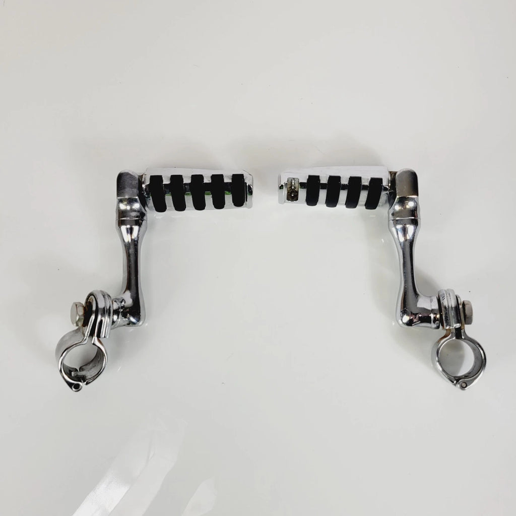 Chrome Highway Footpeg Set for Harley FLHTCU SE4 CVO Electra Glide (2009)