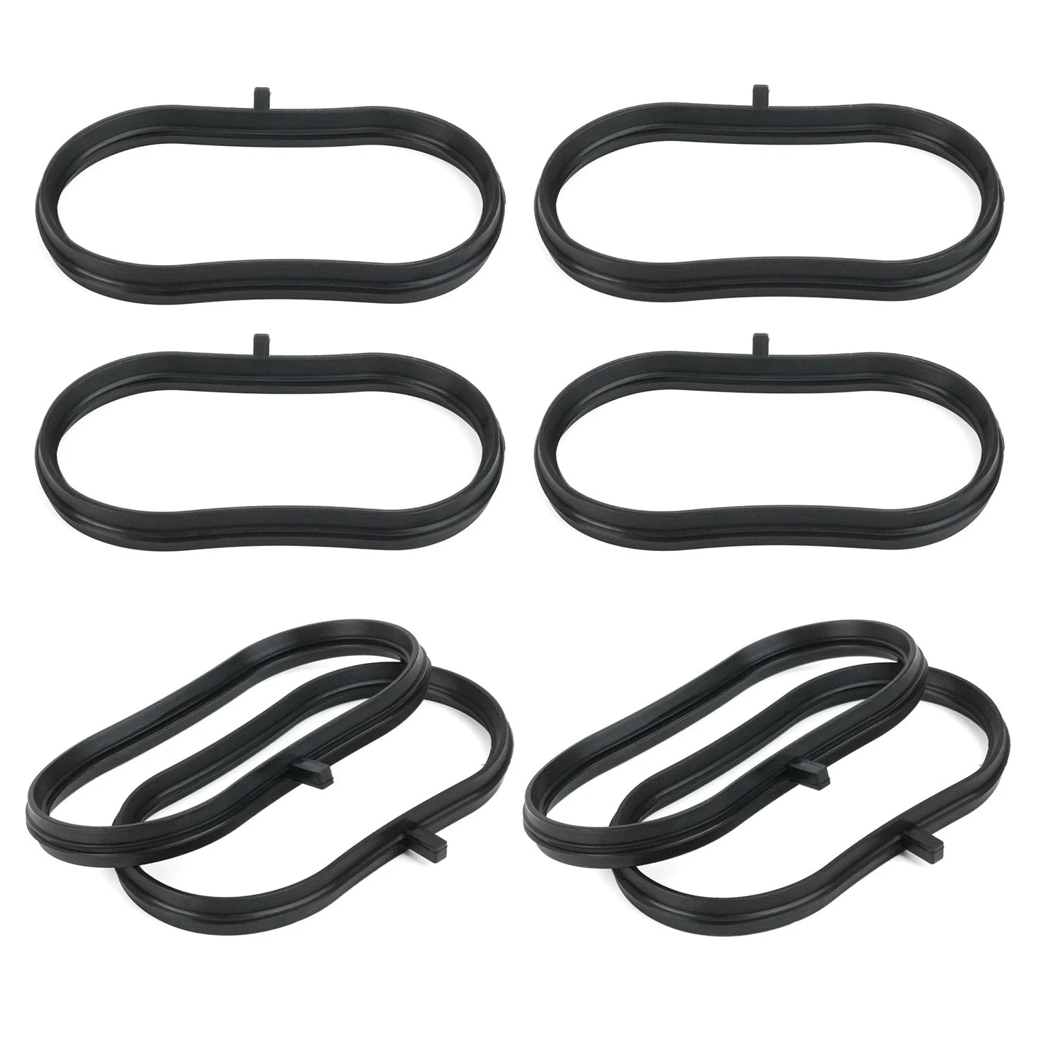 Set of 8 Intake Manifold Gaskets for Nissan Titan XD (2016–2024), Armada (2017–2024)