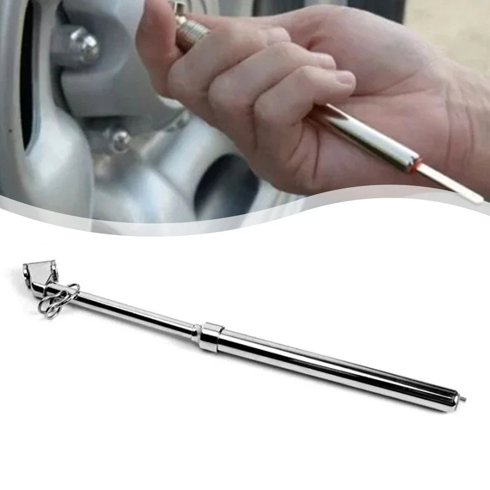 Heavy Duty Tire Air Pressure Gauge Dual Head for Car Truck Motorcycle (10-160 PSI)
