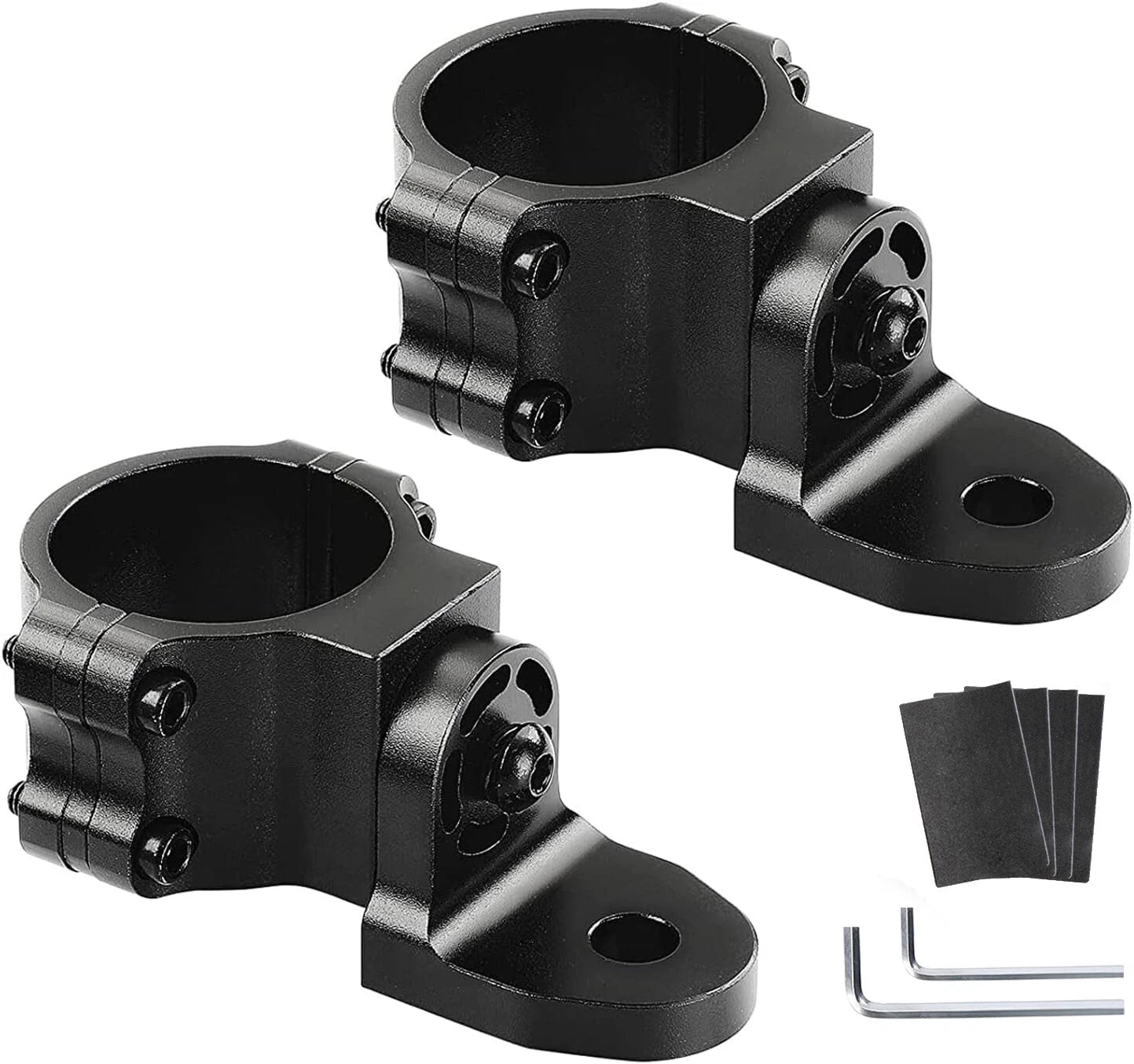 2X Adjustable Whip Mount Flag Mount 1 3/4”-1 7/8” for Can Am X3, Polaris RZR