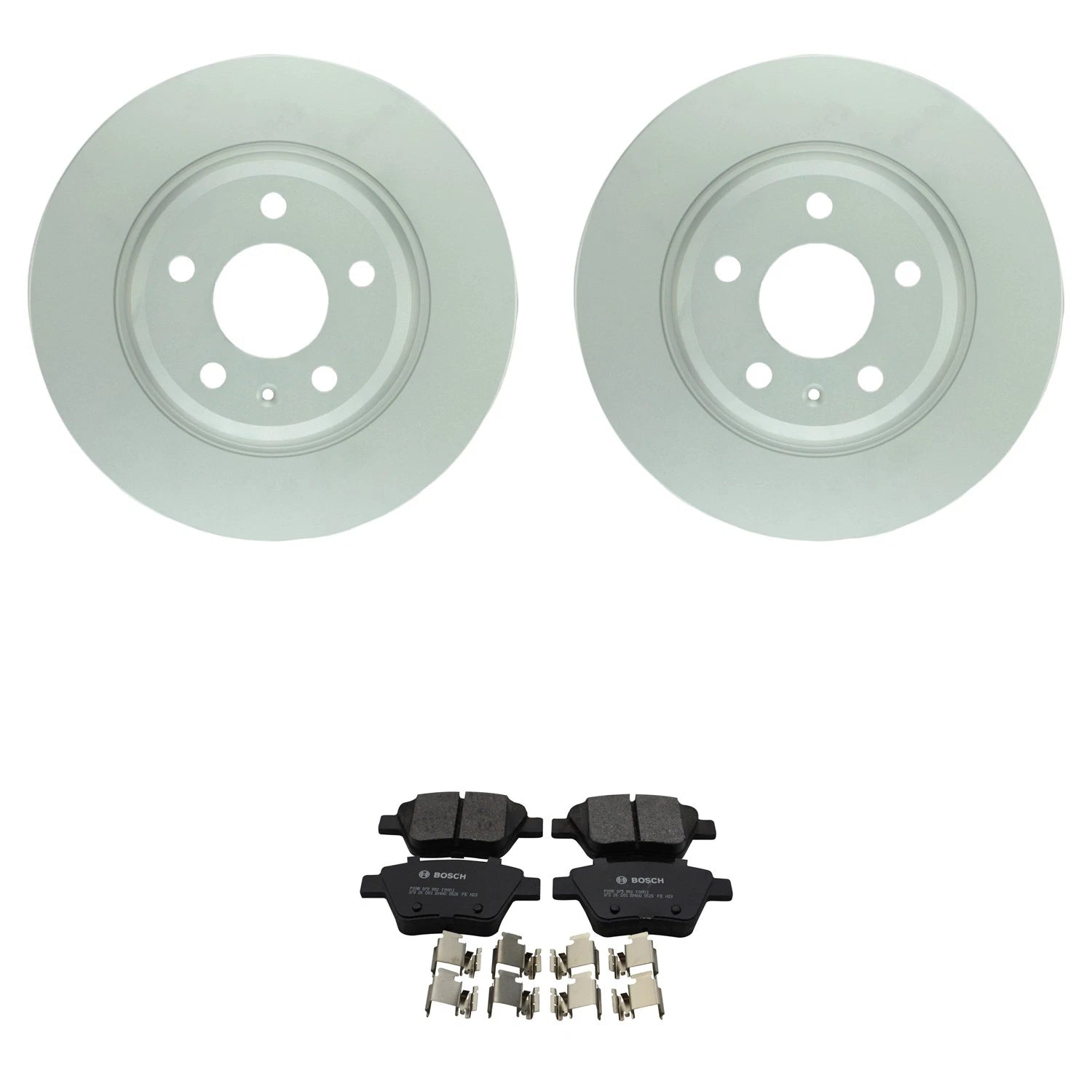 Bosch Rear Quietcast Disc Brake Pad Kit for Audi A4 (2002–2008)