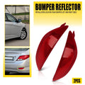 Set of 2 Rear Bumper Light Reflectors for Hyundai Accent (2012–2017)