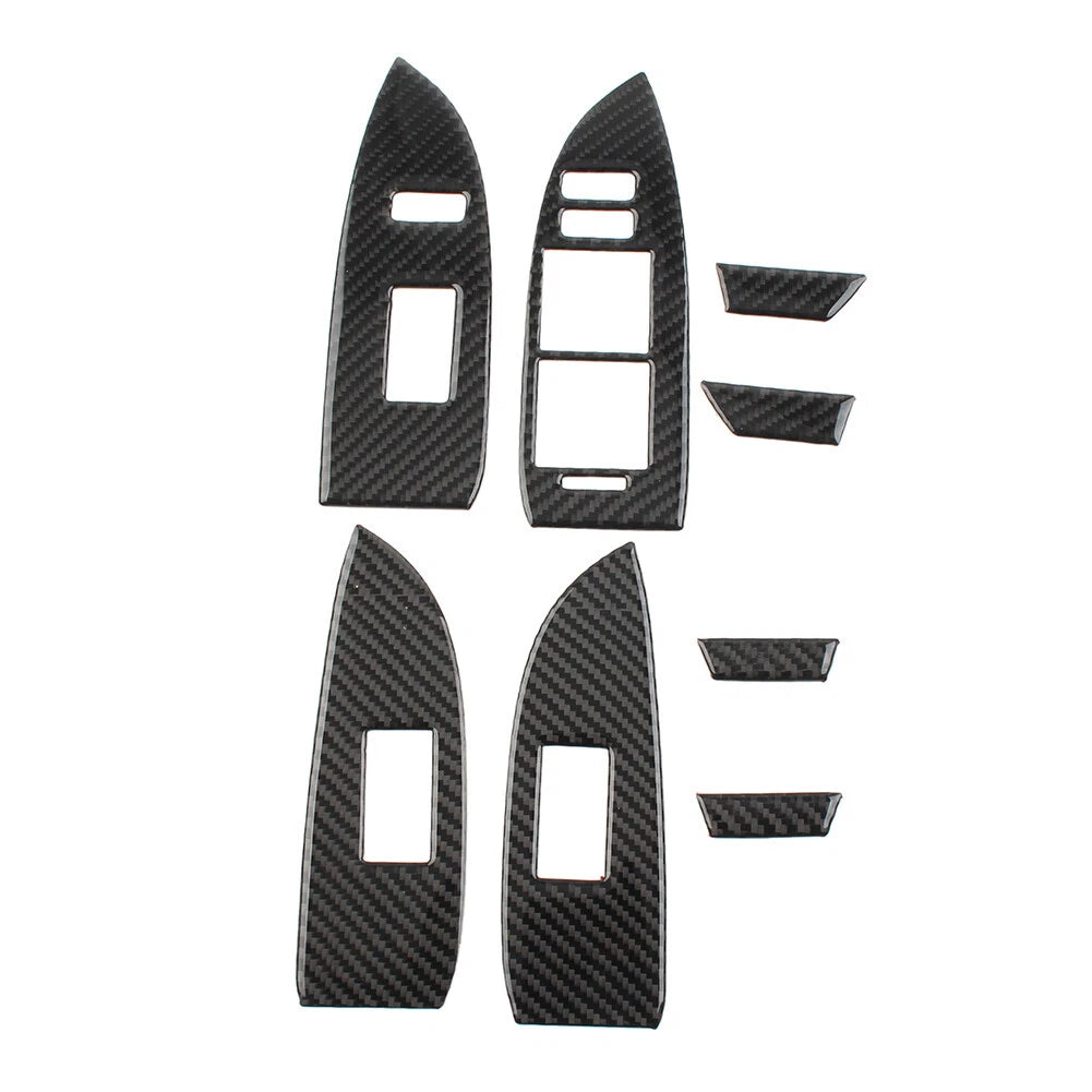 Set of 8 RHD Window Lift Switch Panel Covers for Toyota Prius (2012–2015)