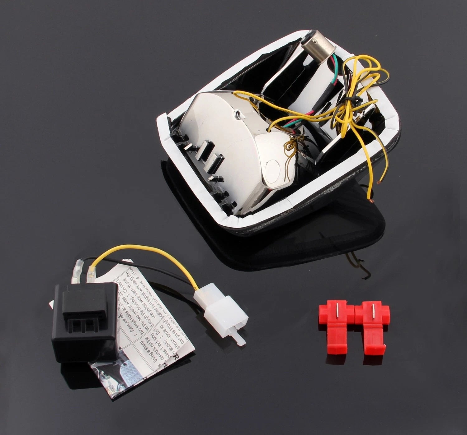 Smoke LED Taillight with Integrated Turn Signals for Deuce (All Years)
