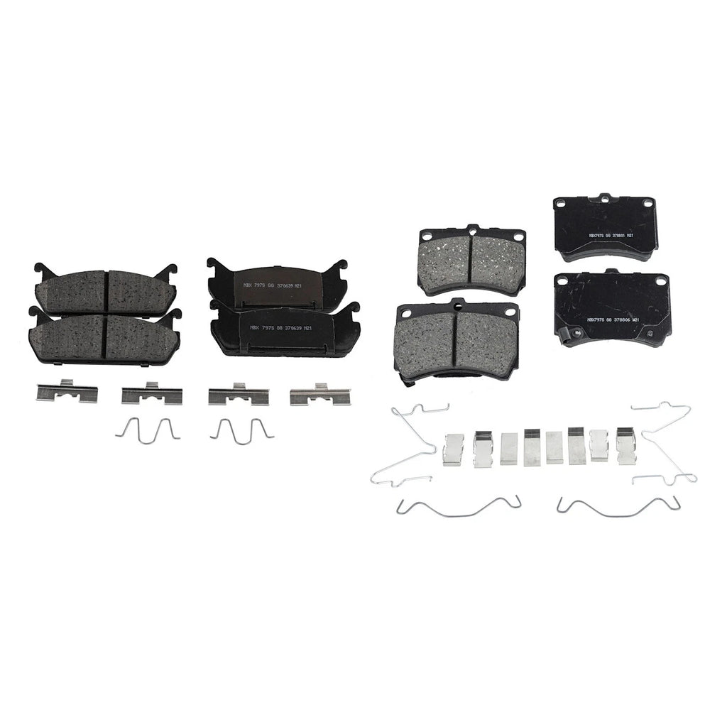 Ceramic Brake Pad Set for Ford Escort (1992–1993)
