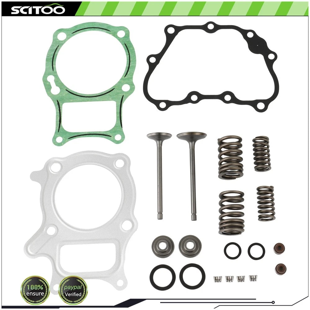 Cylinder Head Valve Gasket Kit for Honda TRX250TM Recon 250 (2002–2018)