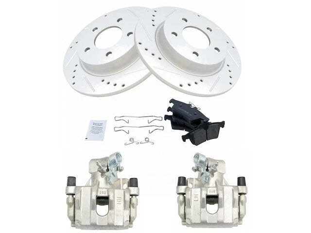 Rear Brake Pad Rotor Caliper Set for Mazda 3 (2009–2013) KH636GB