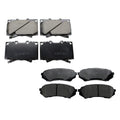 Set of 4 Akebono ProACT Ceramic Brake Pads for LX470 Land Cruiser (1998–2007)