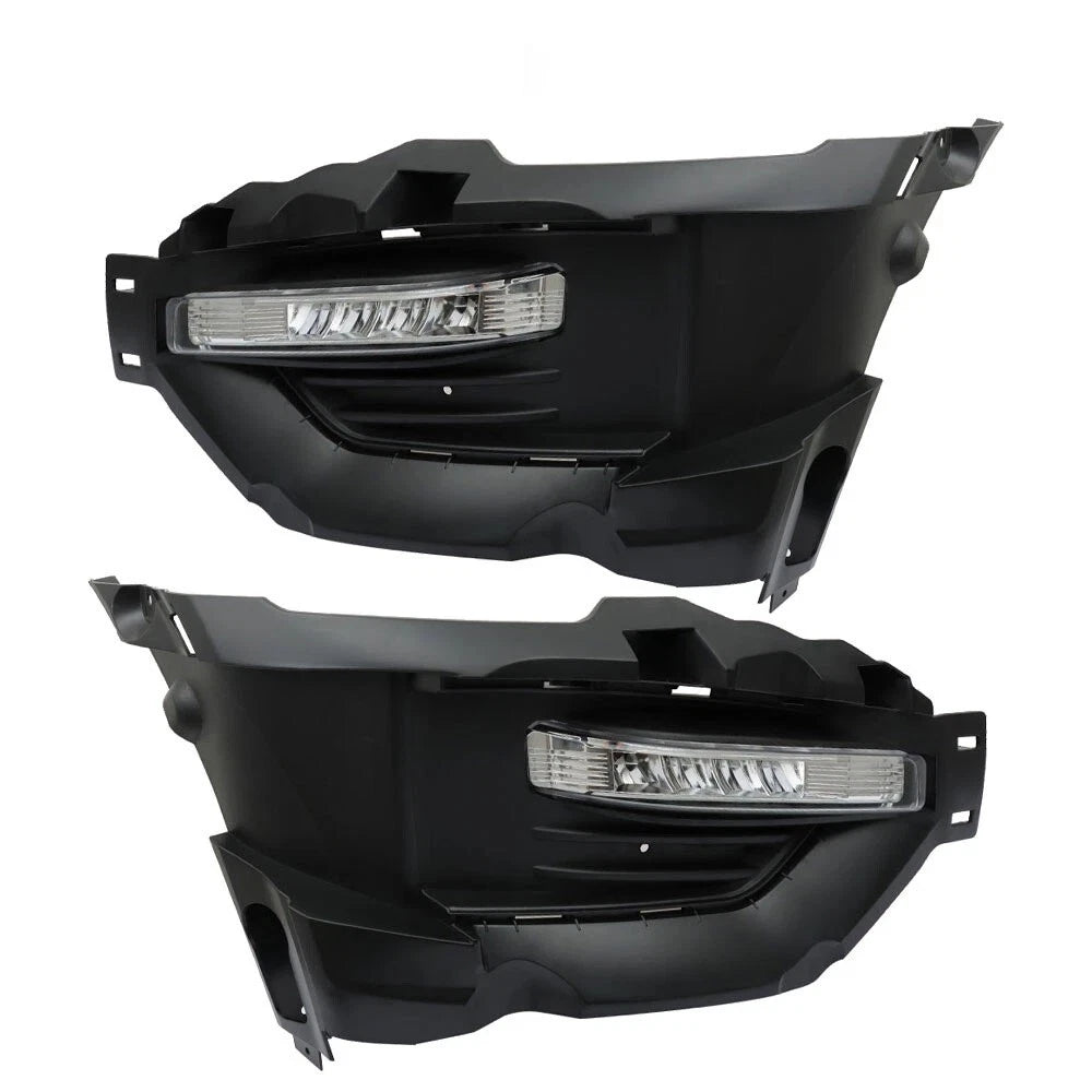 Front Fog Lights with Lamp Bezel for Ford Explorer (2020–2024)