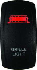 Lighted Switch Grill Light On/Off Red for DragonFire Racing