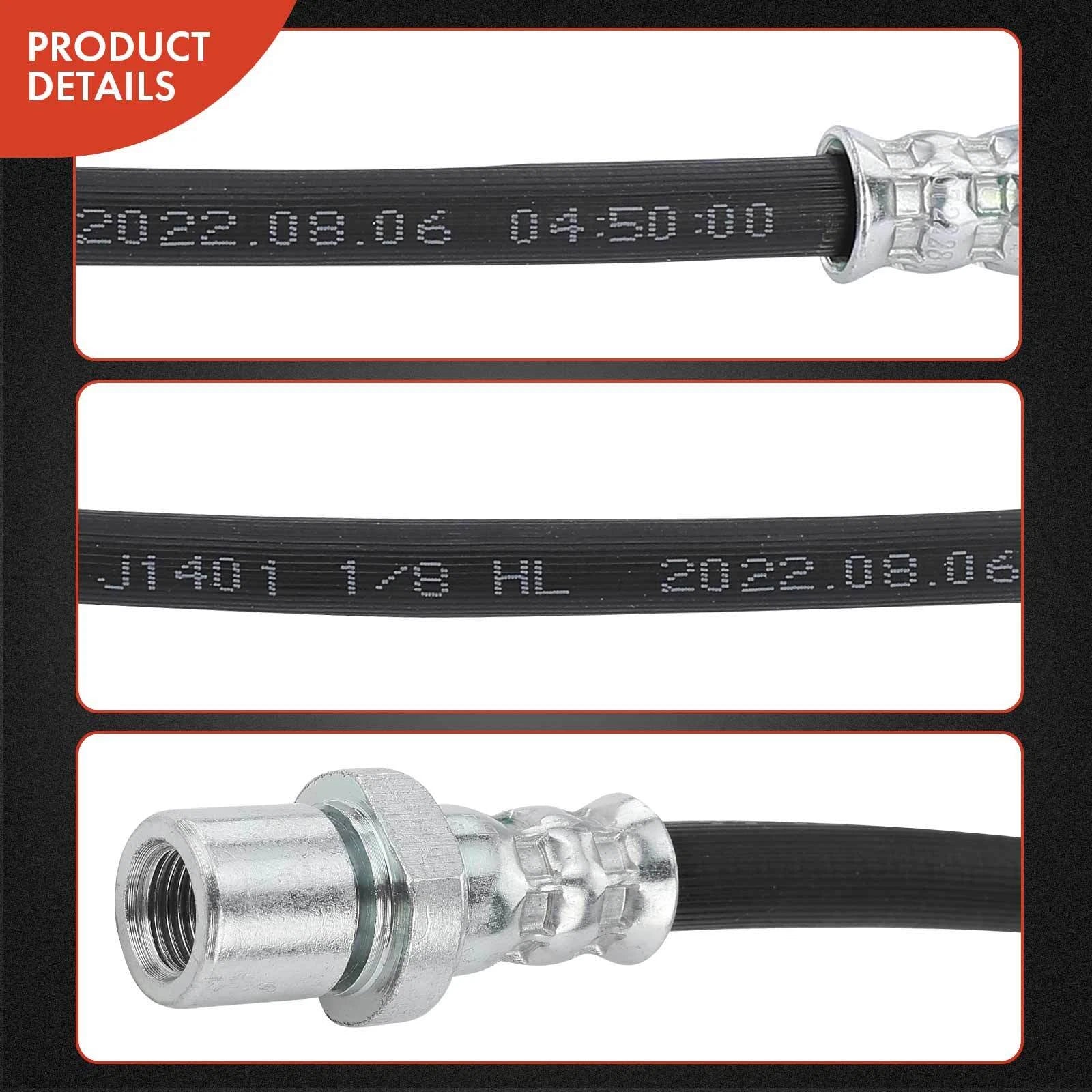 Rear Outer Brake Hydraulic Hose for Subaru Outback (2005–2009) Legacy (2007–2009)