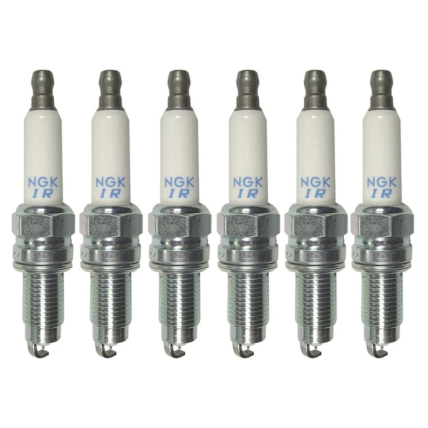 Set of 6 NGK Laser Iridium Spark Plugs 7563 for A3 Quattro Cayenne Eos V6 (2006–2016)
