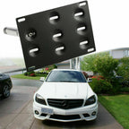 Tow Bar Tow Hook Bumper License Plate Mount Bracket for Mercedes (2014–2020)