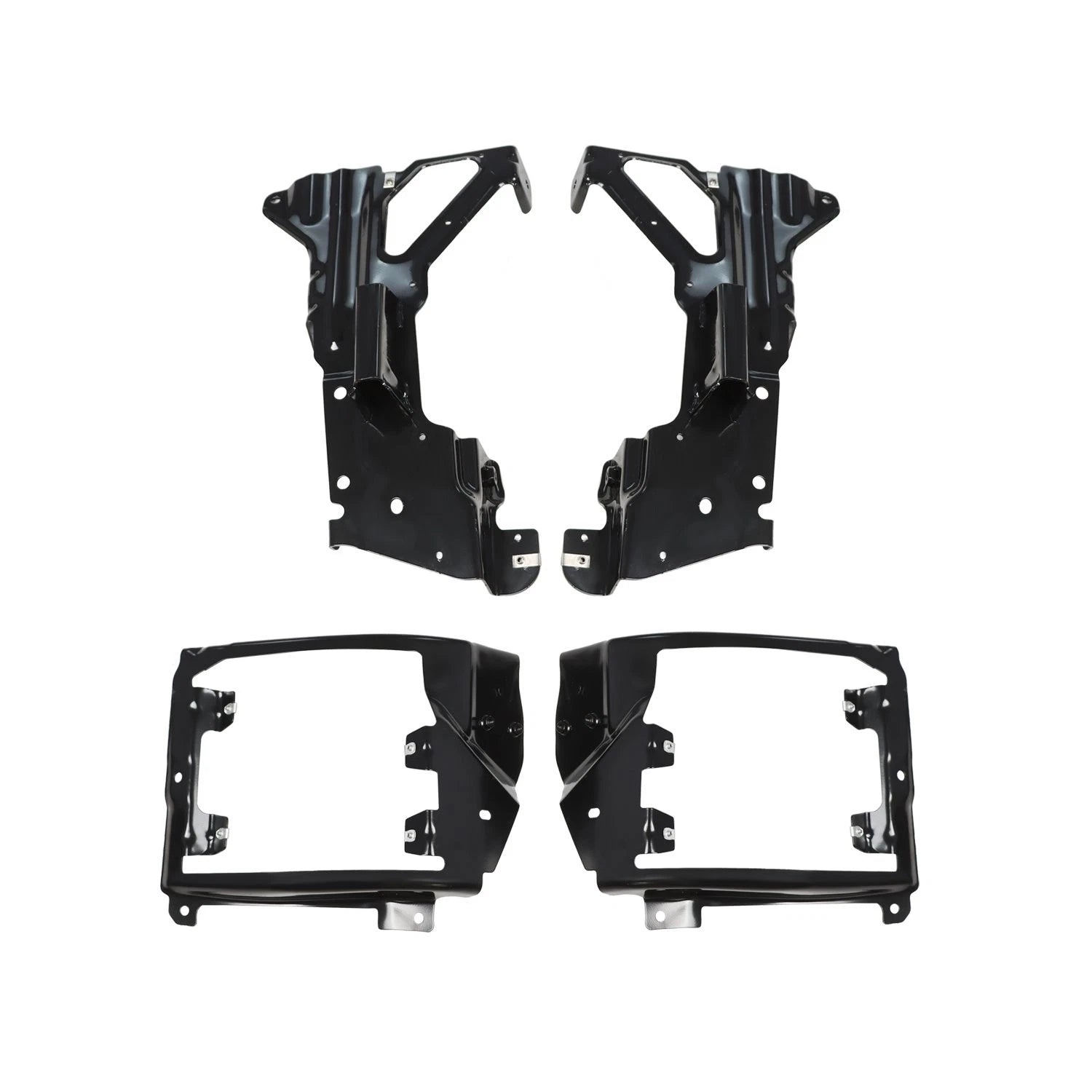 Set of 2 Front Bumper Brackets for Silverado 1500 (2016–2018)