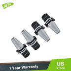 Set of 4 Collet Chucks for CAT40 ER25 (Gage Length 2.76")