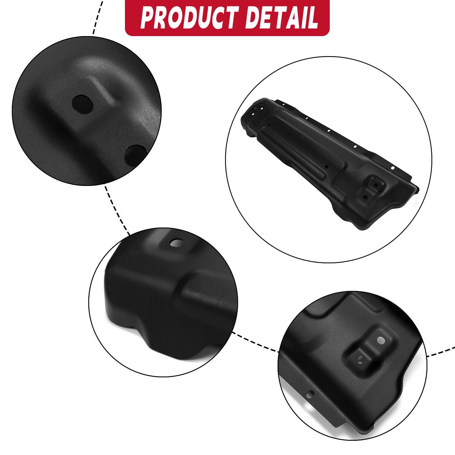 Front Bumper Skid Plate for Jeep Wrangler JL / Gladiator JT (2018-2025)