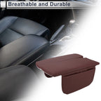 Center Console Cover with Storage Bag for BMW X5 (2019–2024) Dark Red