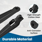 Set of 4 Rear Control Arms & Assist Link Kit for Mitsubishi Mirage (1993–2002)