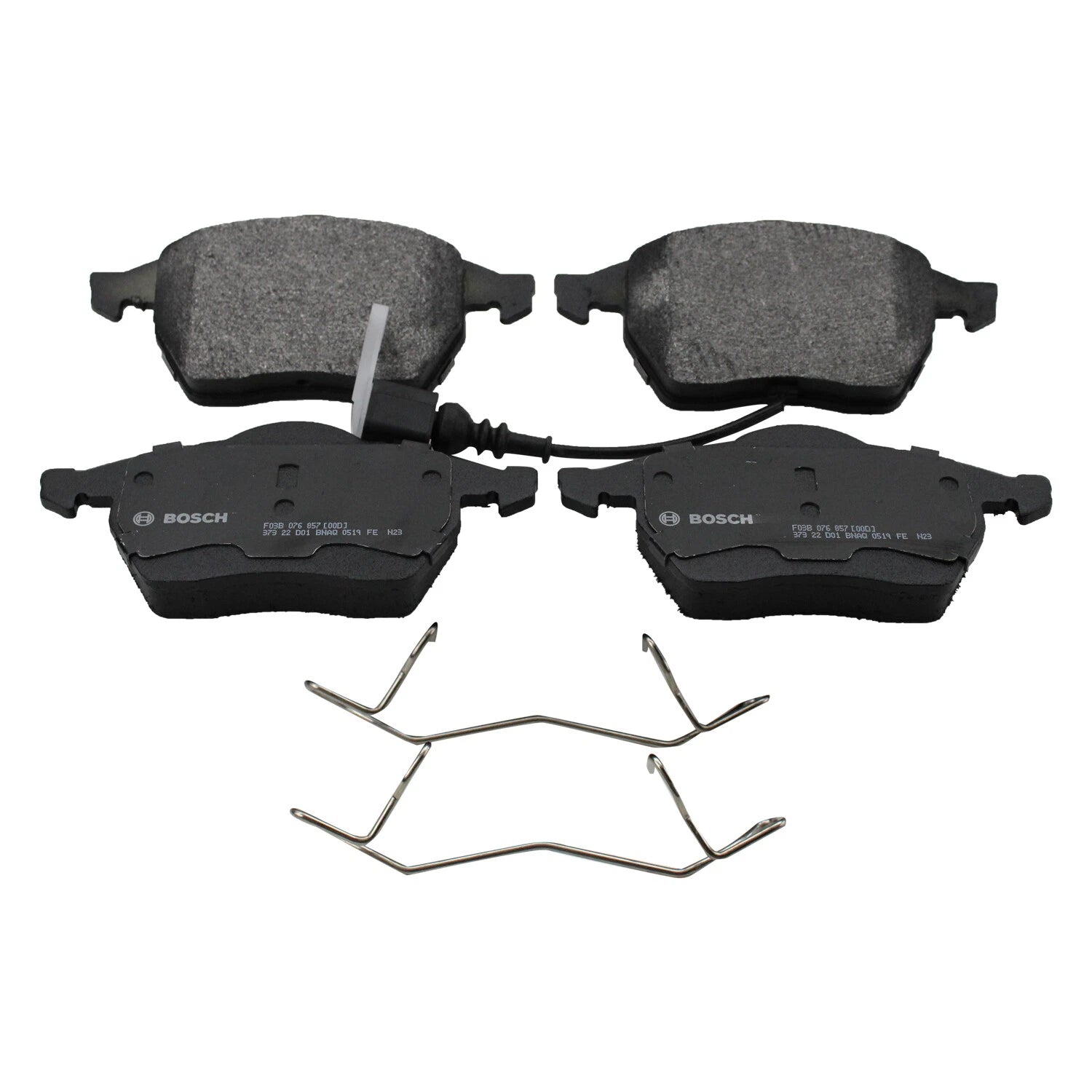 Set of 4 Bosch QuietCast Front Semi-Met Brake Pads for Audi A4 A8 TT, VW Beetle Golf Jetta (2000–2023)
