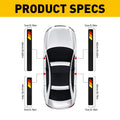 Set of 4 Door Sill Protector Scuff Plates for Toyota