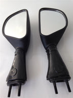 Black Racing Mirrors for Kawasaki Ninja ZX6R (1998–2002), ZX9R (1998–2003), 650R (2006–2008)