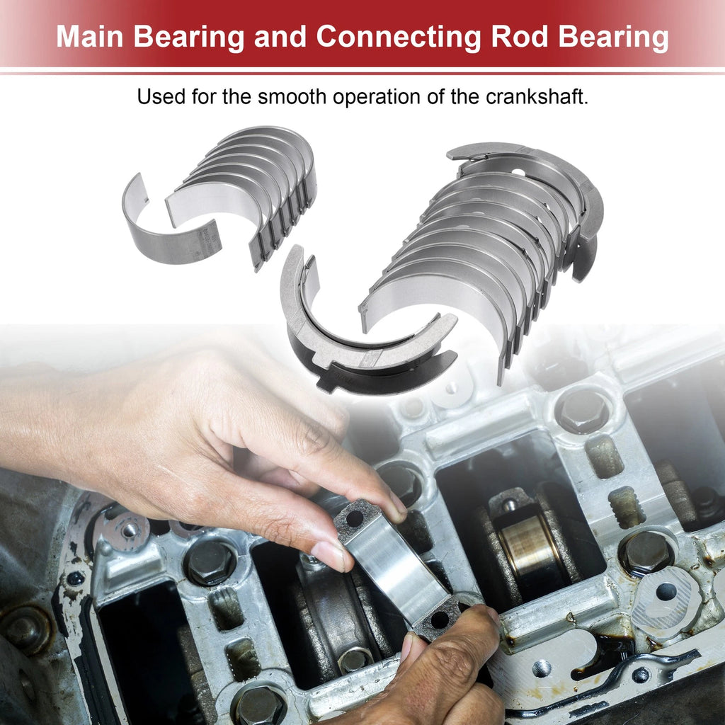 Main Bearing and Connecting Rod Bearing Kit for Hyundai Santa Fe (2000–2010)