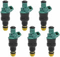 6X Fuel Injector 0280150415 for BMW 323i 325i 525i M3 (1998–2006)