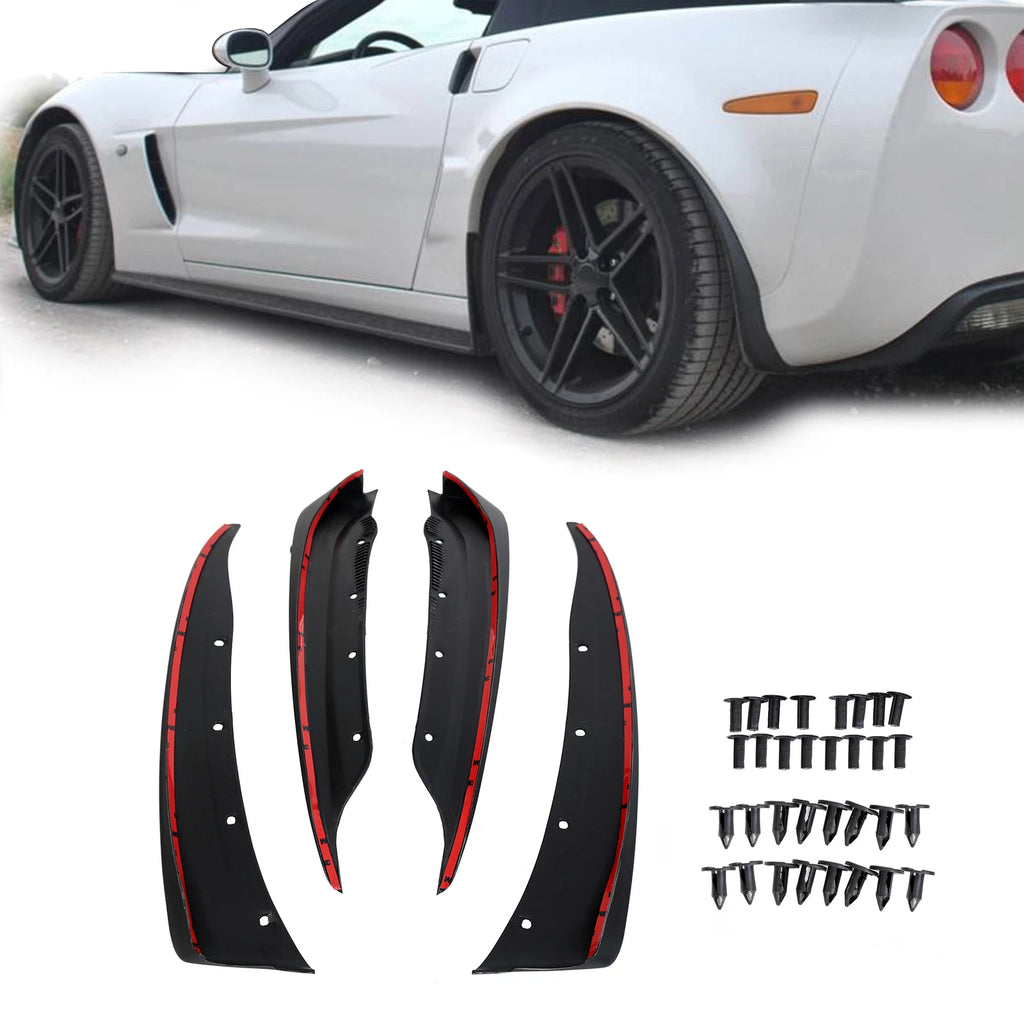 Splash Guards Mud Flaps for Chevrolet Corvette C6 (2005–2013) 19170234