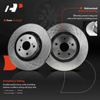 Front Left & Right Disc Brake Rotor for Toyota Venza (2009-2016)