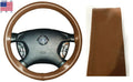 Genuine Leather Steering Wheel Cover for GMC Buick Other Makes (Universal)