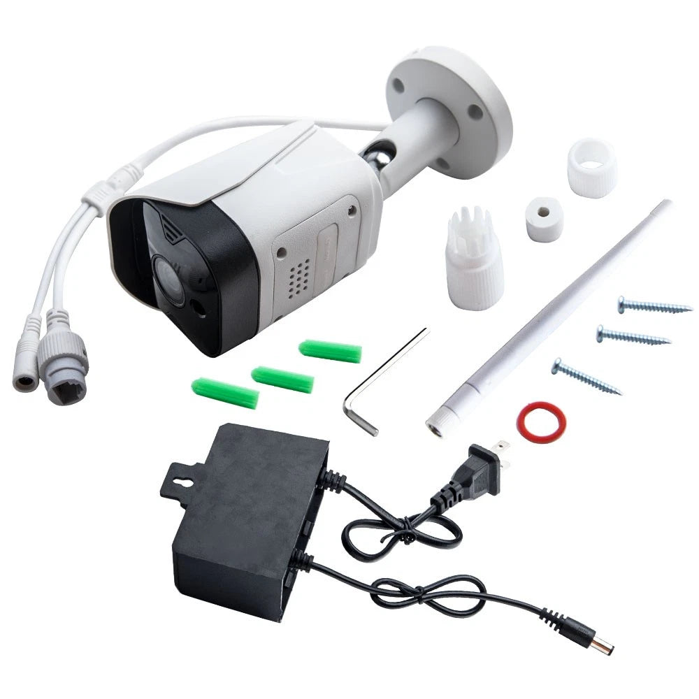 Wireless IP Camera with IR Night Vision for Outdoor/Indoor Use