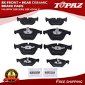 8X Ceramic Brake Pads for BMW 328i 328xi 328i xDrive X1 (2007–2015)