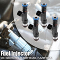 Set of 4 Fuel Injectors 0280158105 for Ford Escape (2007–2008) & Fusion (2006–2009) 2.3L