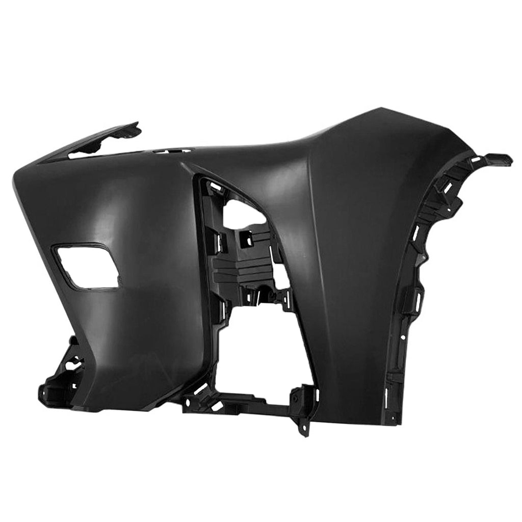 Replacement Driver Bumper Cover with Headlight Washer Hole for Ford Edge (2015–2021)