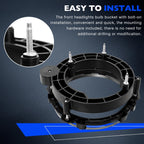 Headlight Bulb Bracket for Jeep Wrangler (1997-2006)
