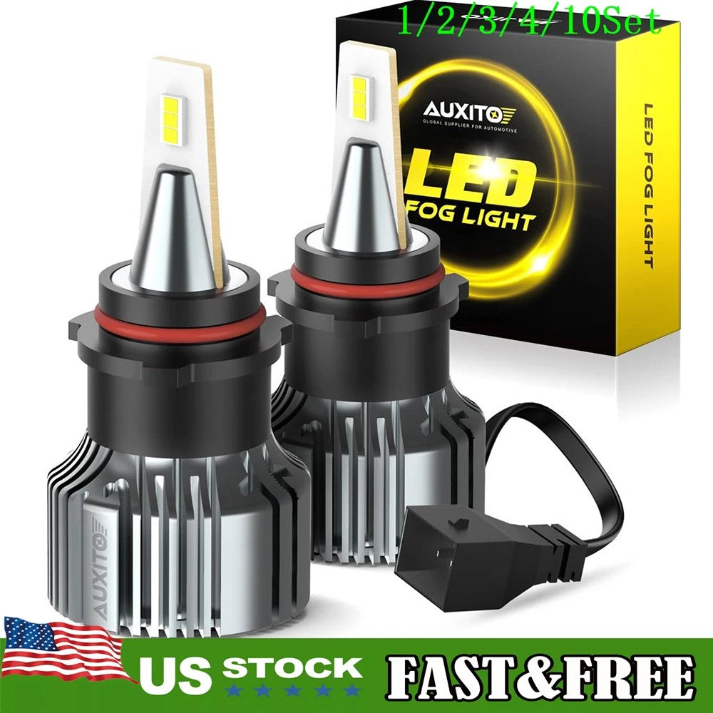 2X LED Fog Light Bulbs for PSX26W (6500K)