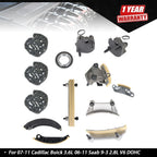 Timing Chain Kit for Cadillac Buick 3.6L Saab 9-3 2.8L V6 (2006â2011)