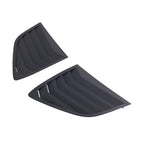 ABS Side Window Louvers for Honda CR-V (2023–2024) Black Gloss Privacy