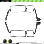 LH+RH Black Mirrors for International Durastar 4200 4300 (2002–2018)