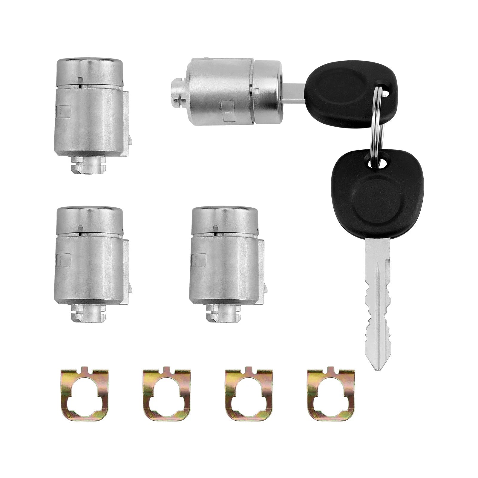 Door Lock Cylinders w/ Keys for Chevy GMC Express Savana (2001–2010)