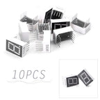 10PCS 0.5" Red 7 Segment LED Display Digital Tube Common Anode