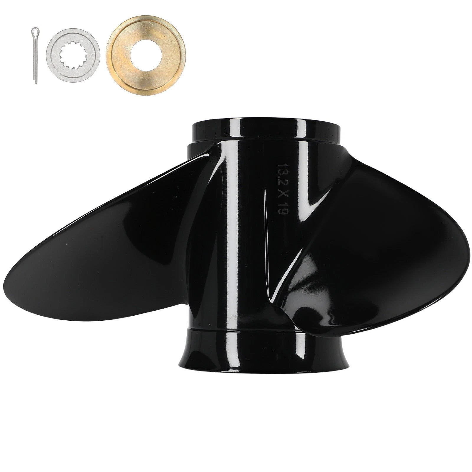 13.2x19 Aluminum Propeller for Evinrude 140HP (1977-1994)