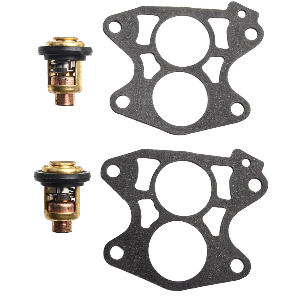Set of 2 Thermostats and Gaskets for YTR Outboard Engines