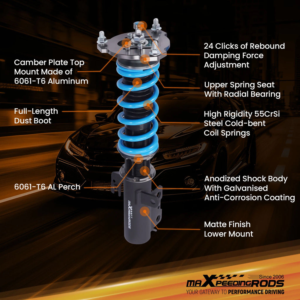 Coilover Struts Kit for Toyota Camry (2018-2023)