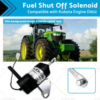 Fuel Shut Off Solenoid for Kubota BX2230D (D902) (16851-60014, 052600-453)