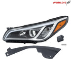Headlight Assembly for Hyundai Sonata (2015–2017) Halogen Clear Lens Left