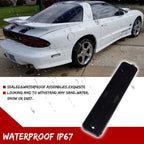 2X Smoked White LED Rear Side Marker Lights for Pontiac Firebird (1993–2002)