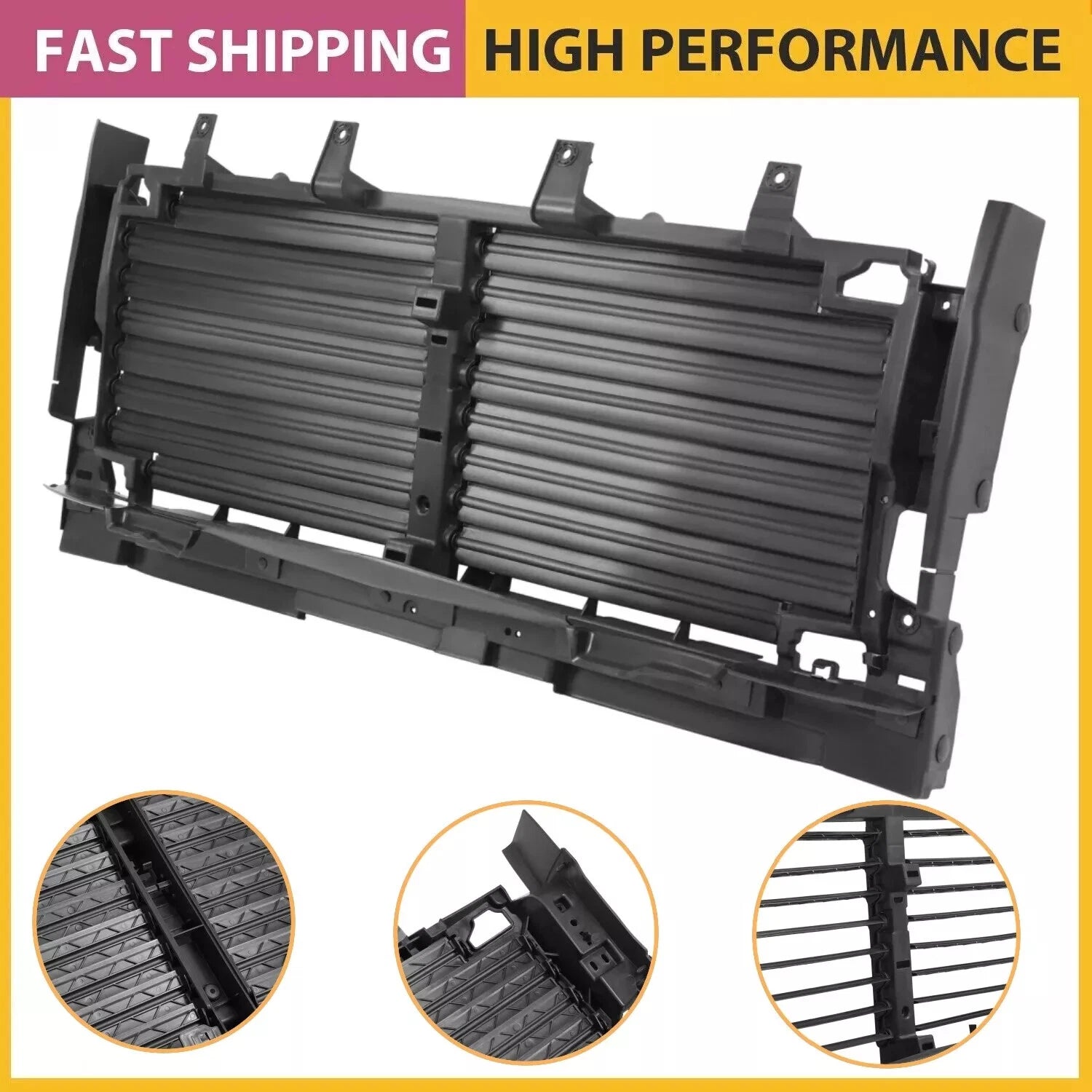 Active Radiator Grille Shutter for Chevy Silverado 1500 LD LTD (2019–2023) #84652494