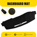Dash Cover for Chevrolet Silverado 1500 2500 3500 (2014–2018) Black Mat